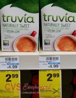 Truvia Sweetener Freebie CVS Deals