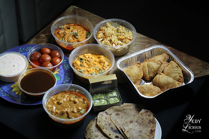 An Indian Food Feast at Home by Greendot Vegetarian Catering and Food