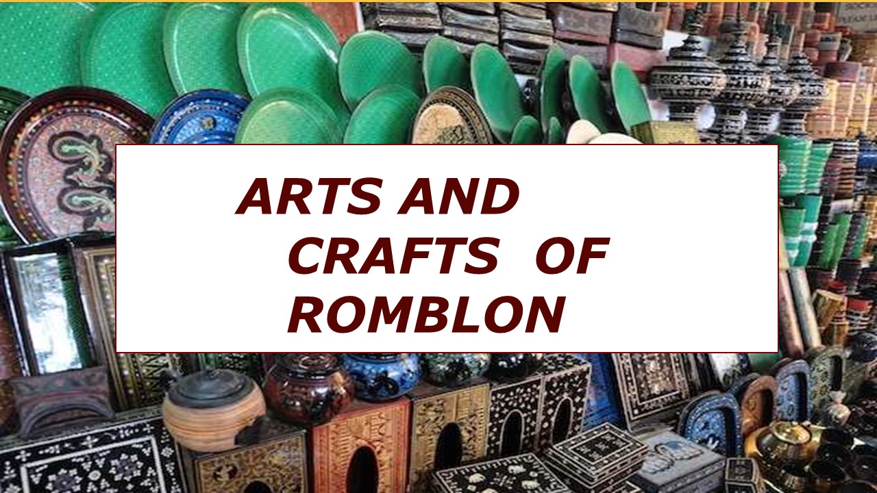 MAPEH Homepage Learning Materials Arts and Crafts of Romblon