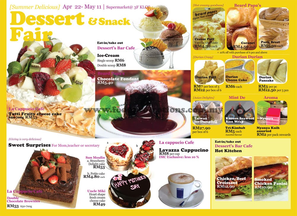 Food Street Isetan KLCC Dessert & Snack Fair