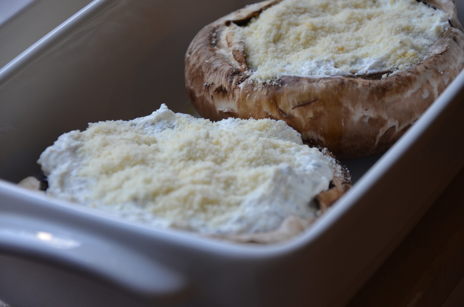 Koken met gerrit (van Portobello recept met ricotta uit