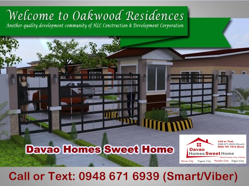 DAVAO HOMES SWEET HOME OAKWOOD RESIDENCES New Visayas, Panabo City