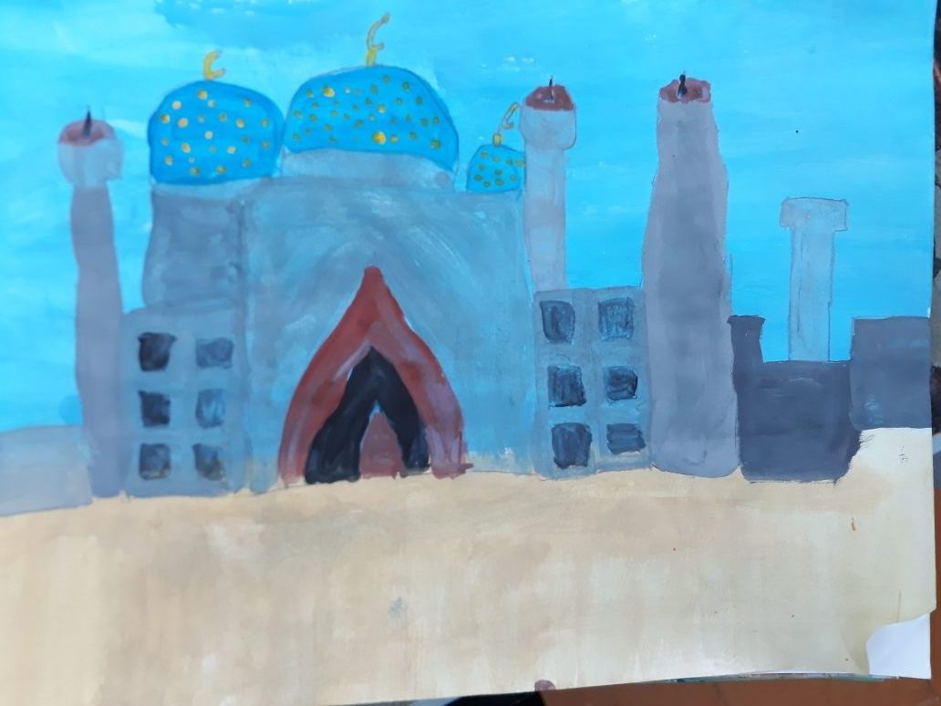 Город в пустыне 4 класс изо рисунок. Города в пустыне изо 4. Города в пустыне детские рисунки. Города пустыни изо 4 класс. Рисование 4 класс города в пустыне.