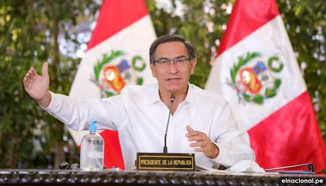 Presidente Martín Vizcarra anuncia bono familiar universal de 760 soles para hogares vulnerables