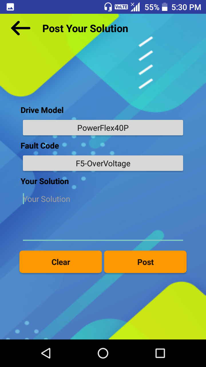 PLC Technology AllenBradley Drive Fault Finder Android App