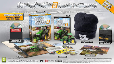 Farming Simulator 19 Game Cover Pc Collectors Edition
