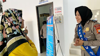 Pelayanan Prima, Sat Lantas Polres Bone Layani Pendaftar SIM Dengan Baik