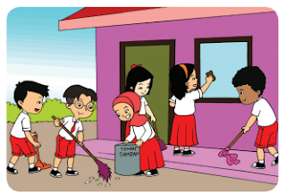 Menjaga Kebersihan Linkungan Sekolah www.simplenews.me