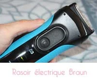 Test rasoir électrique de Braun séries 3 3040s