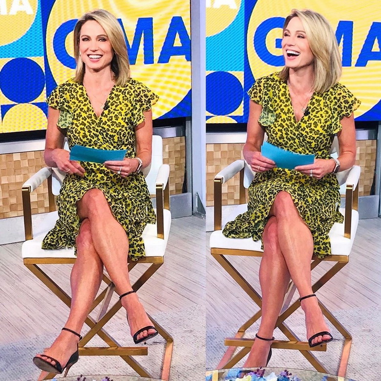 Amy Robach Stunning Legs Update #2020.