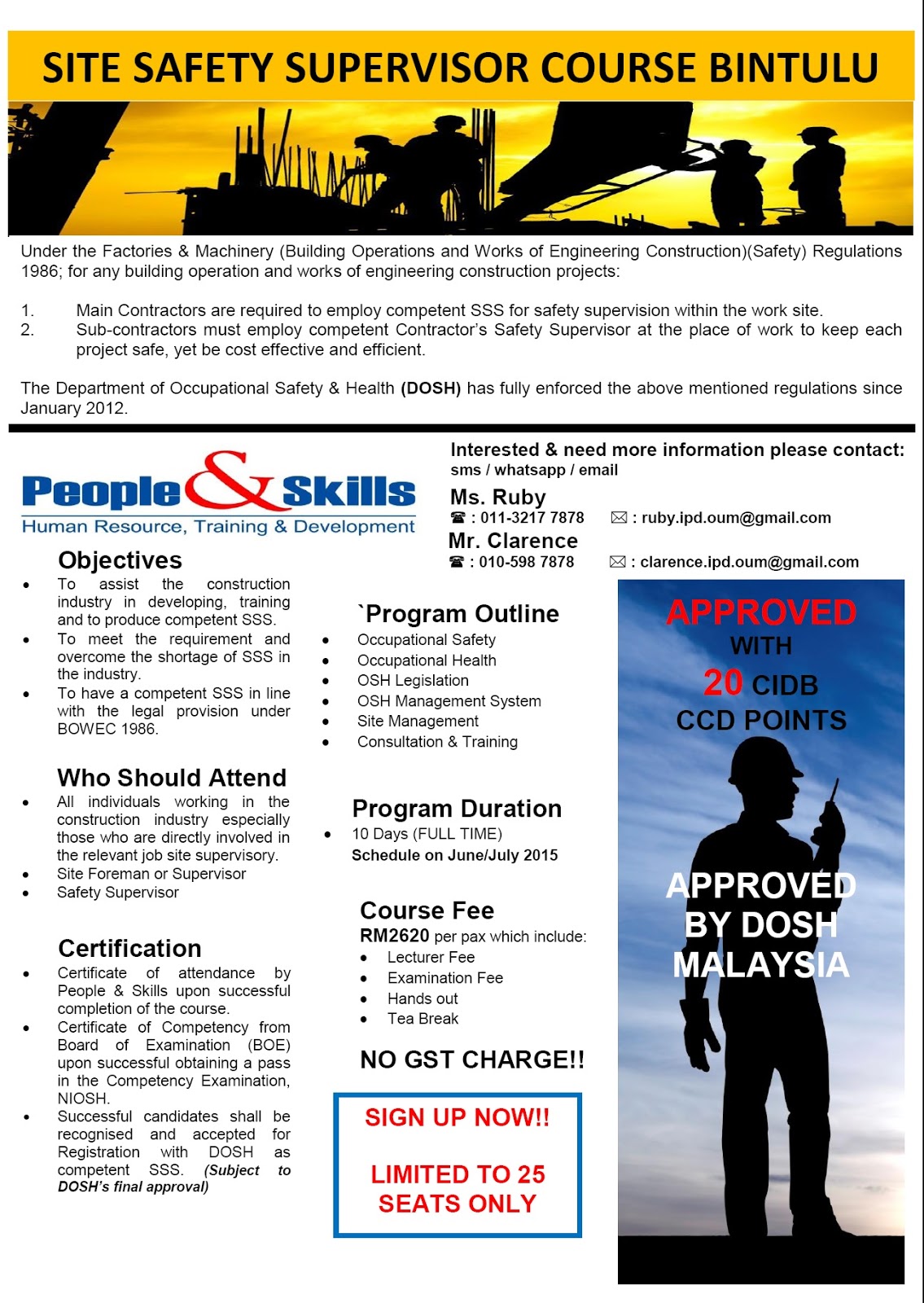 Genesis Training Consultant Site Safety Supervisor Course genesis-training-consultant-site-safety-supervisor-course