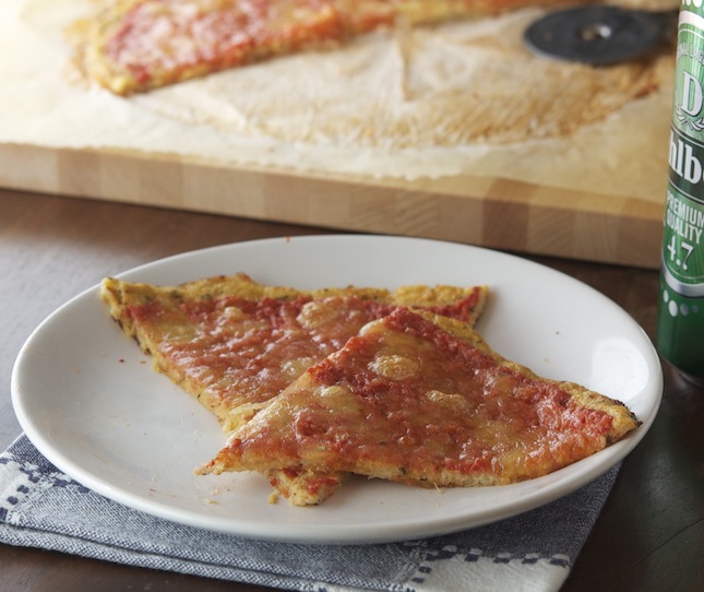 The Iron You Cauliflower Crust Cheese Pizza