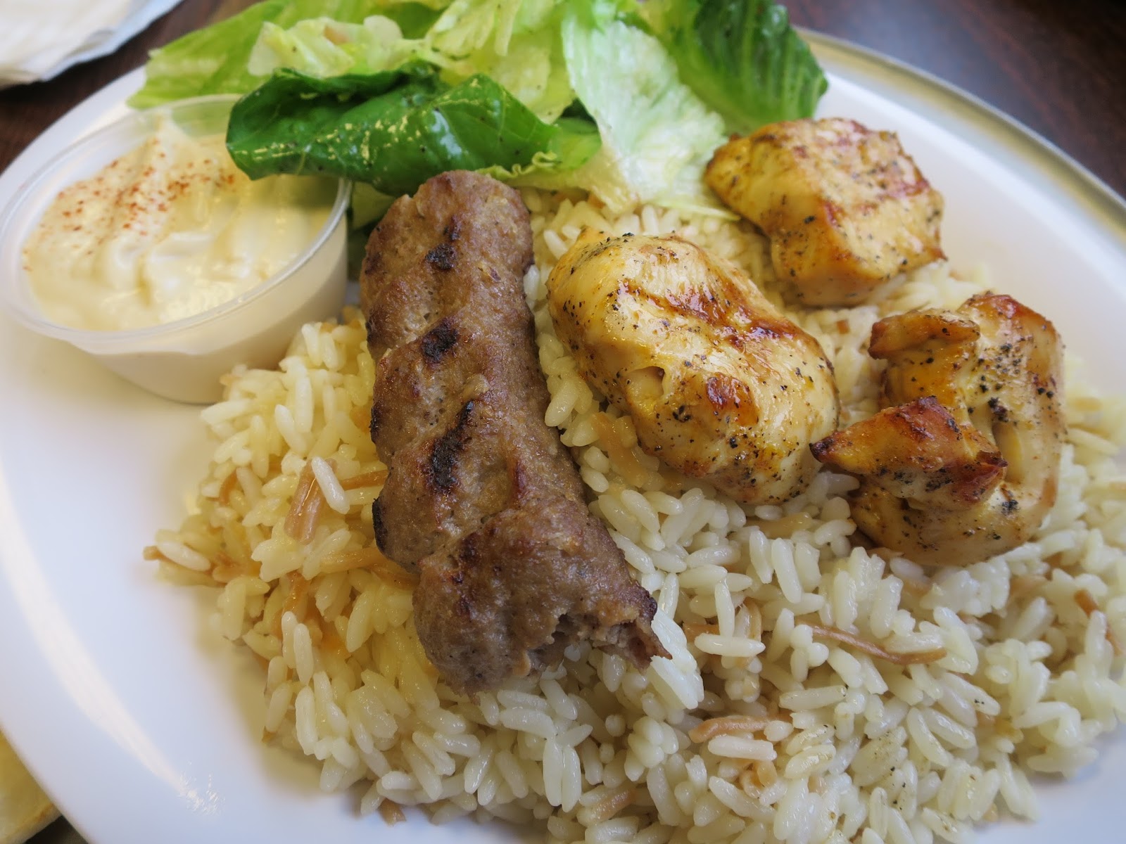 Smokin Chokin And Chowing With The King Middle Eastern Lunch Specials