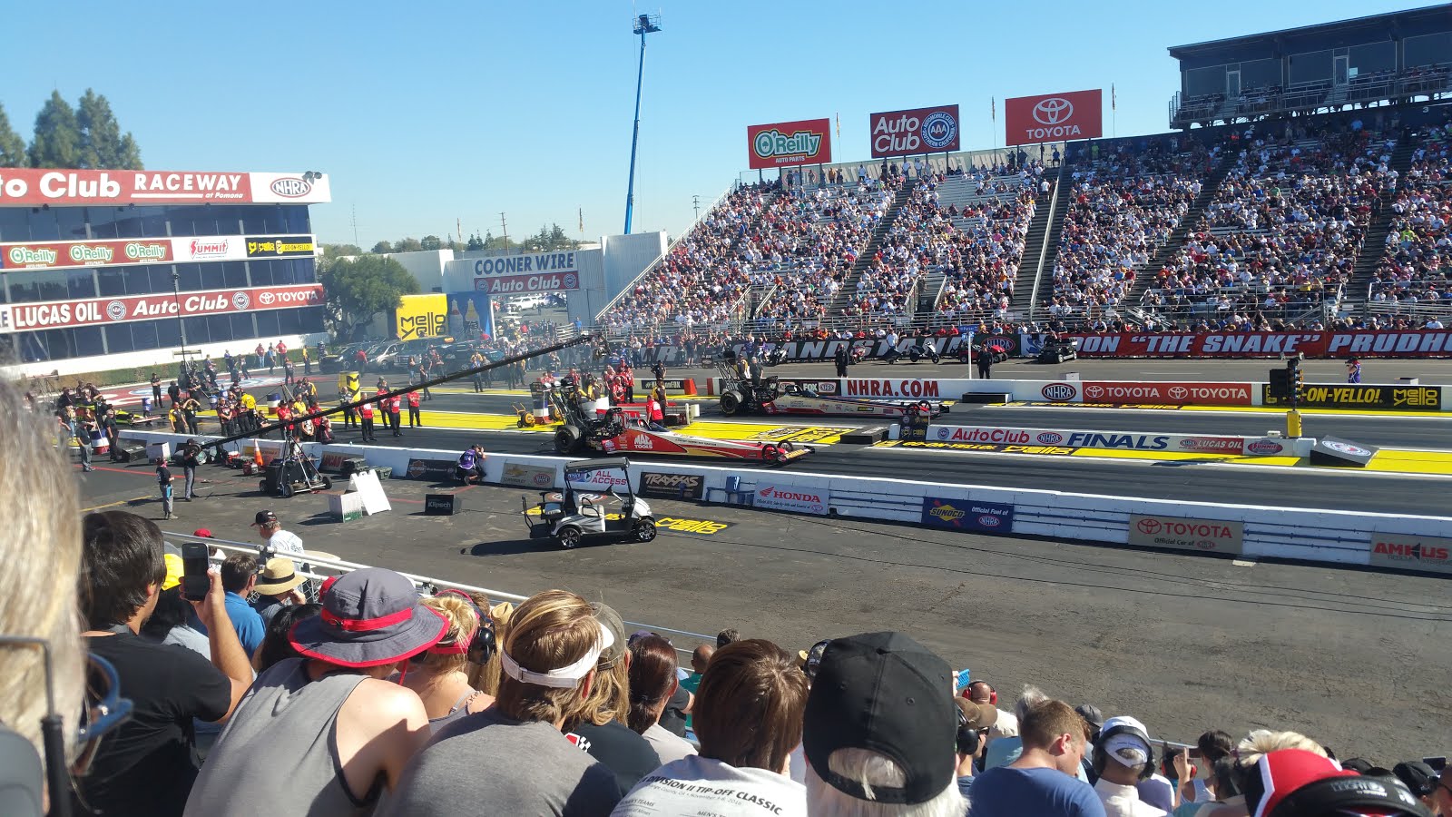 Ørkenblogg From the NHRA Drag Race Finals in Pomona 2016