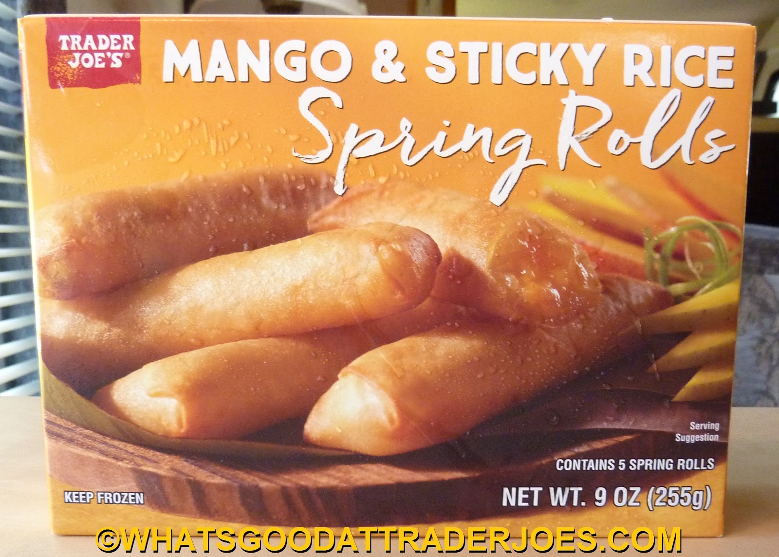 What's Good at Trader Joe's? Trader Joe's Mango & Sticky Rice Spring Rolls