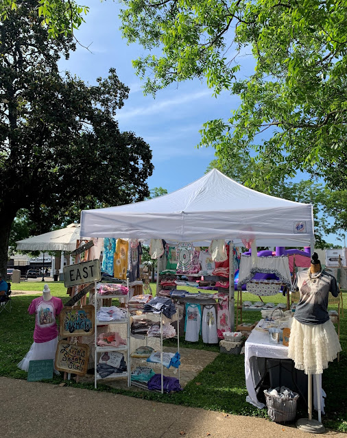 Tees by GypsyFarmGirl at the Cherokee Rose Festival