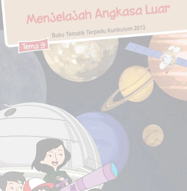 Buku Siswa Kelas 6 SD/MI Tema 9: Menjelajah Angkasa Luar