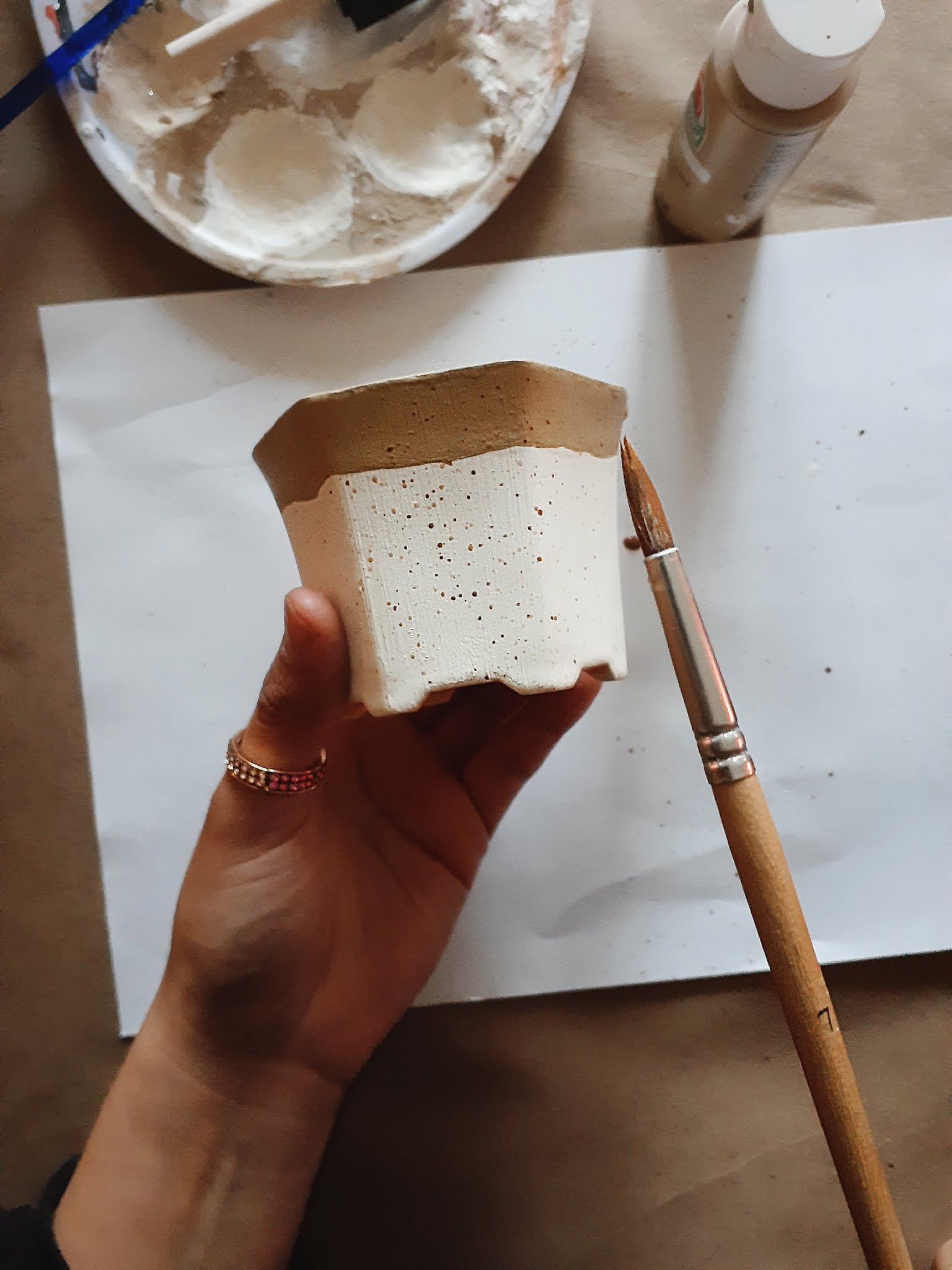 DIY Match Striker Opal Crown