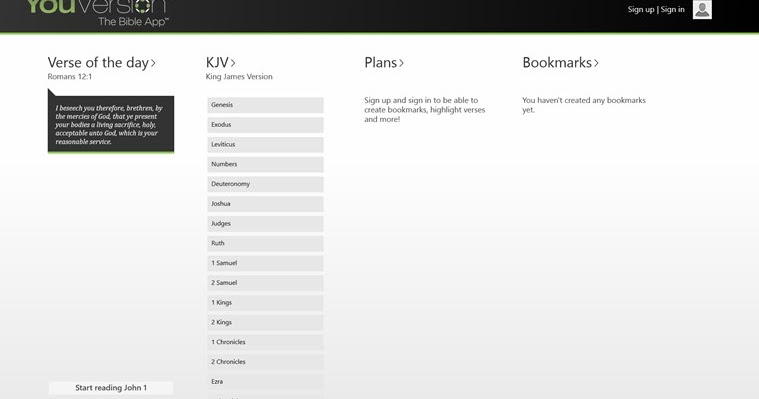 Youversion Bible App For Windows 8 And Windows 10