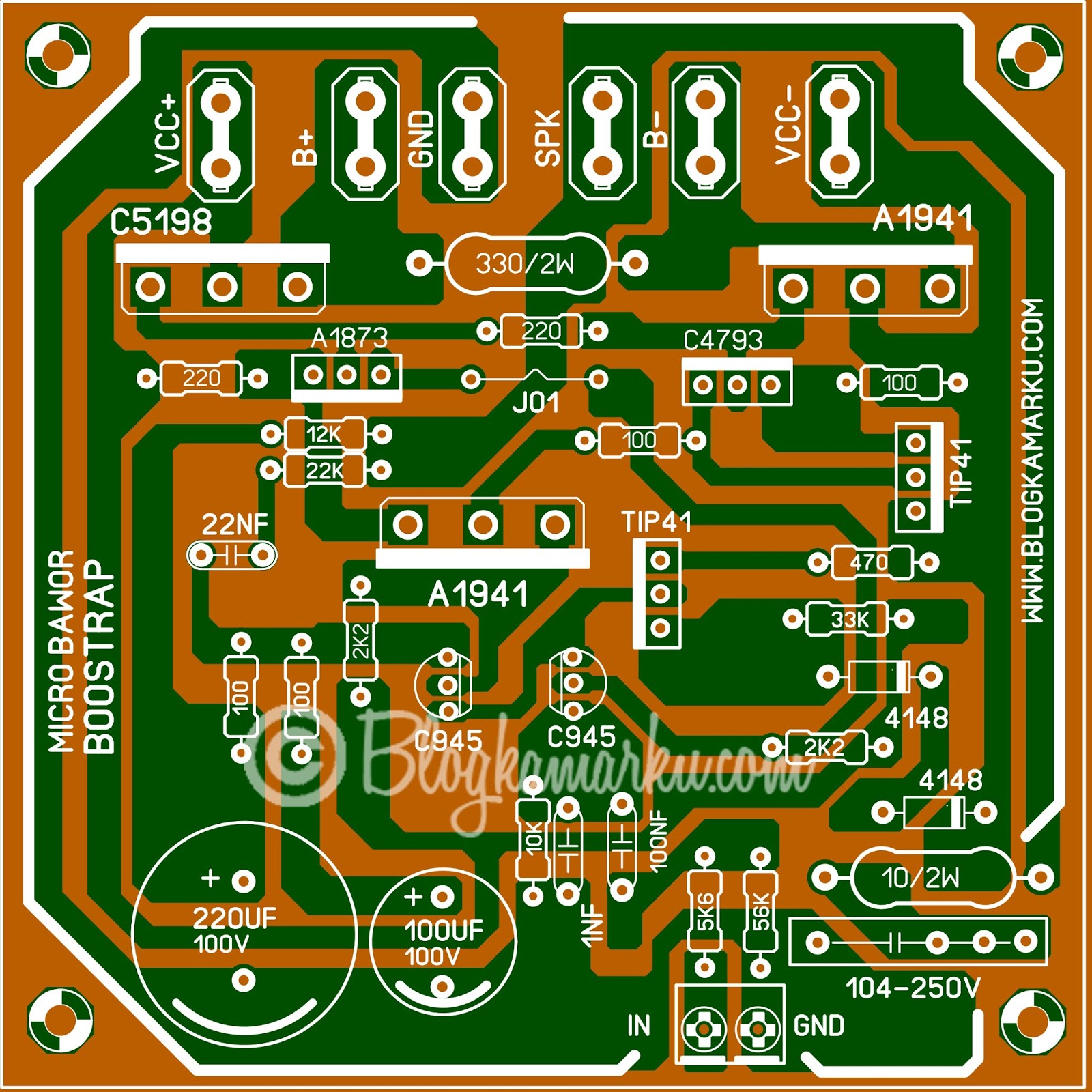 Power Bootstrap Micro Karya Pakdhe Bawor Rangkaian Elektronik