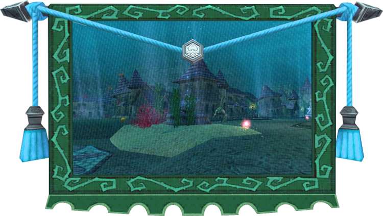 Wizard101 Tapestry - Crab Alley