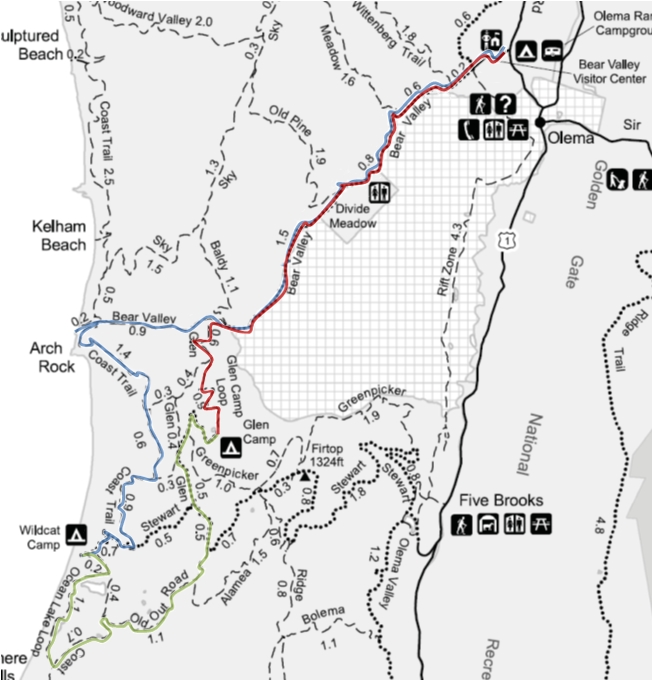 The Eventless Planner: Backpacking at Point Reyes