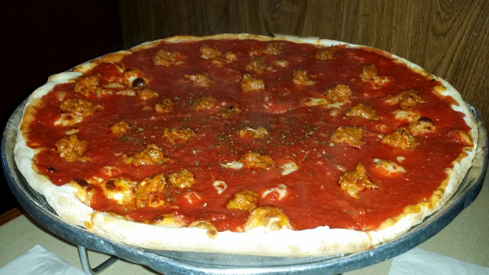 Pizza Quixote Review Tony S Place Tomato Pie Philadelphia Pa