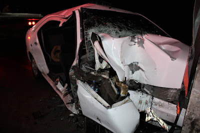 Dos personas mueren en accidente en Imuris, Sonora