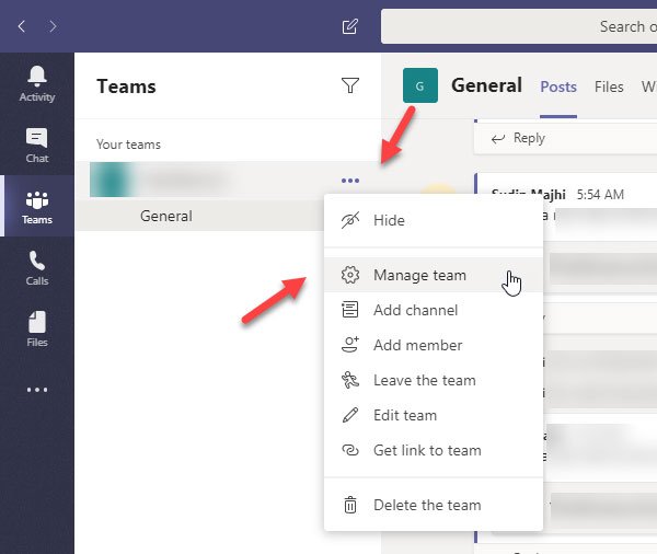 Как переключить роль участника и удалить участника из Microsoft Teams