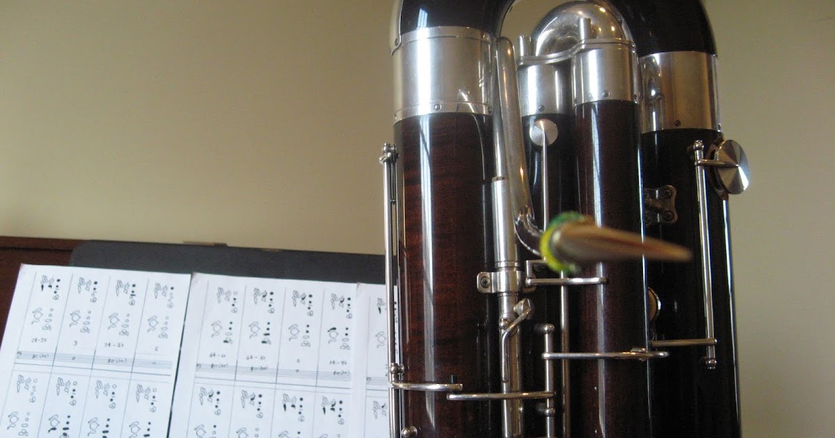 Bassoon Blog Contrabassoon for Dummies