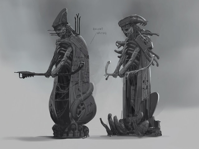 The Movie Sleuth Images A Collection Of Early Alien Covenant Concept Art From 2014