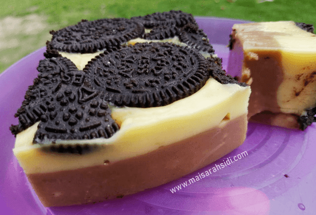 Resepi Puding Kastard Lapis Oreo