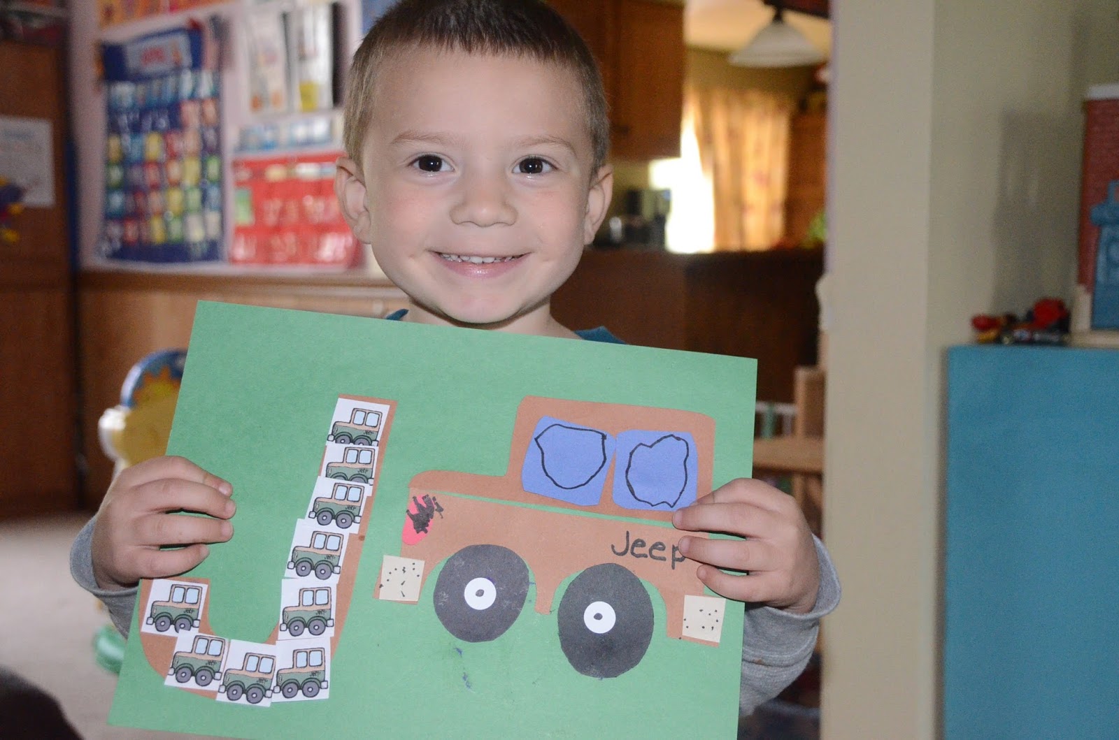 Aunt Tami's House Learning the Alphabet {Letter J}