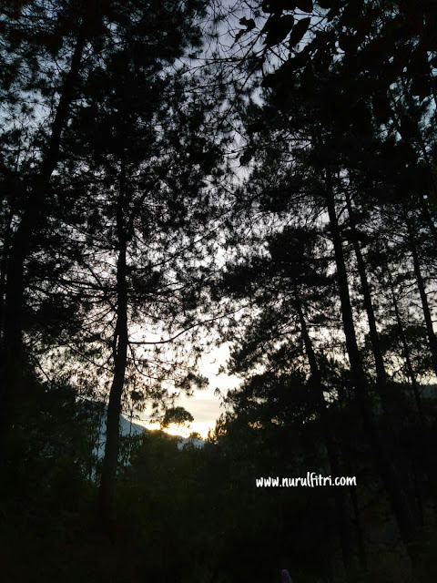 mengejar sunrise di patahan lembang bukit moko