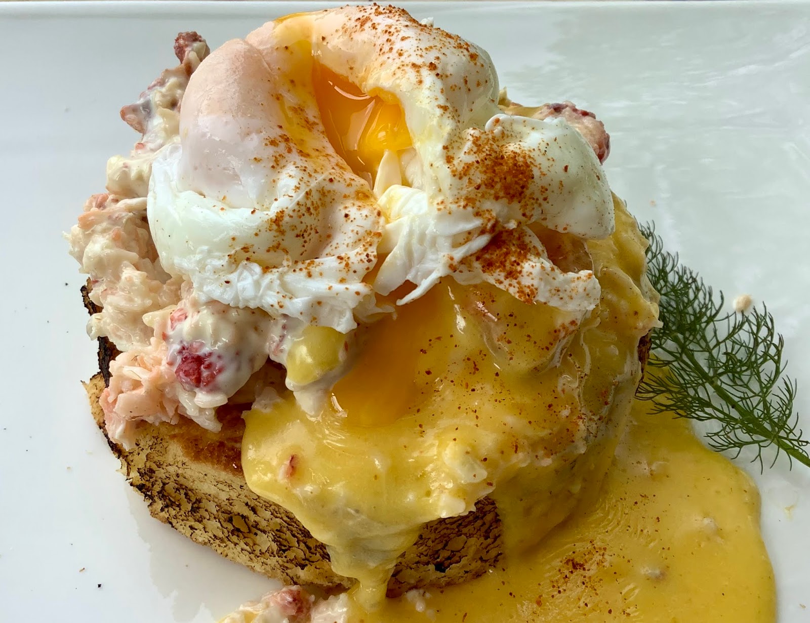 Crab eggs Benedict Recipe