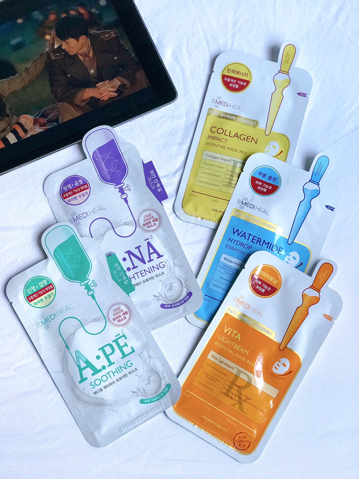 [ Review] Mediheal Impact Essential Mask ( 3 Types ) + Proatin Mask