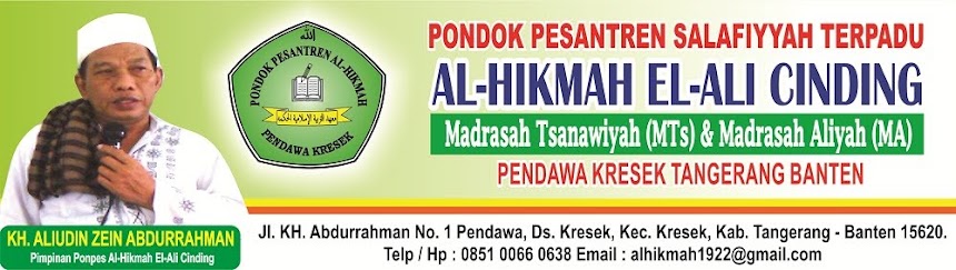 PONDOK PESANTREN AL-HIKMAH EL-ALI CINDING PENDAWA KRESEK