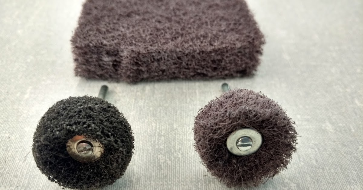 Make your own good and cheap dremel abrasive buff DIY dremel abrasive
