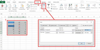 cara Mengurutkan data di Excel Menurut Kriteria tertentu