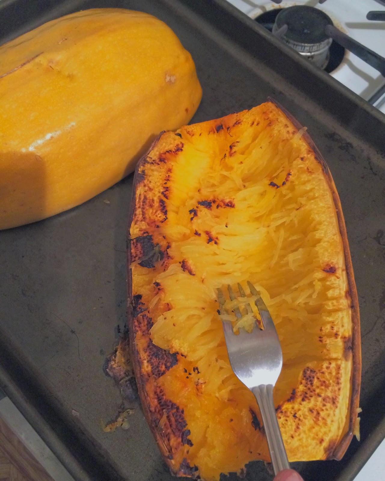 yo hannah Sweet Spaghetti Squash Kugel