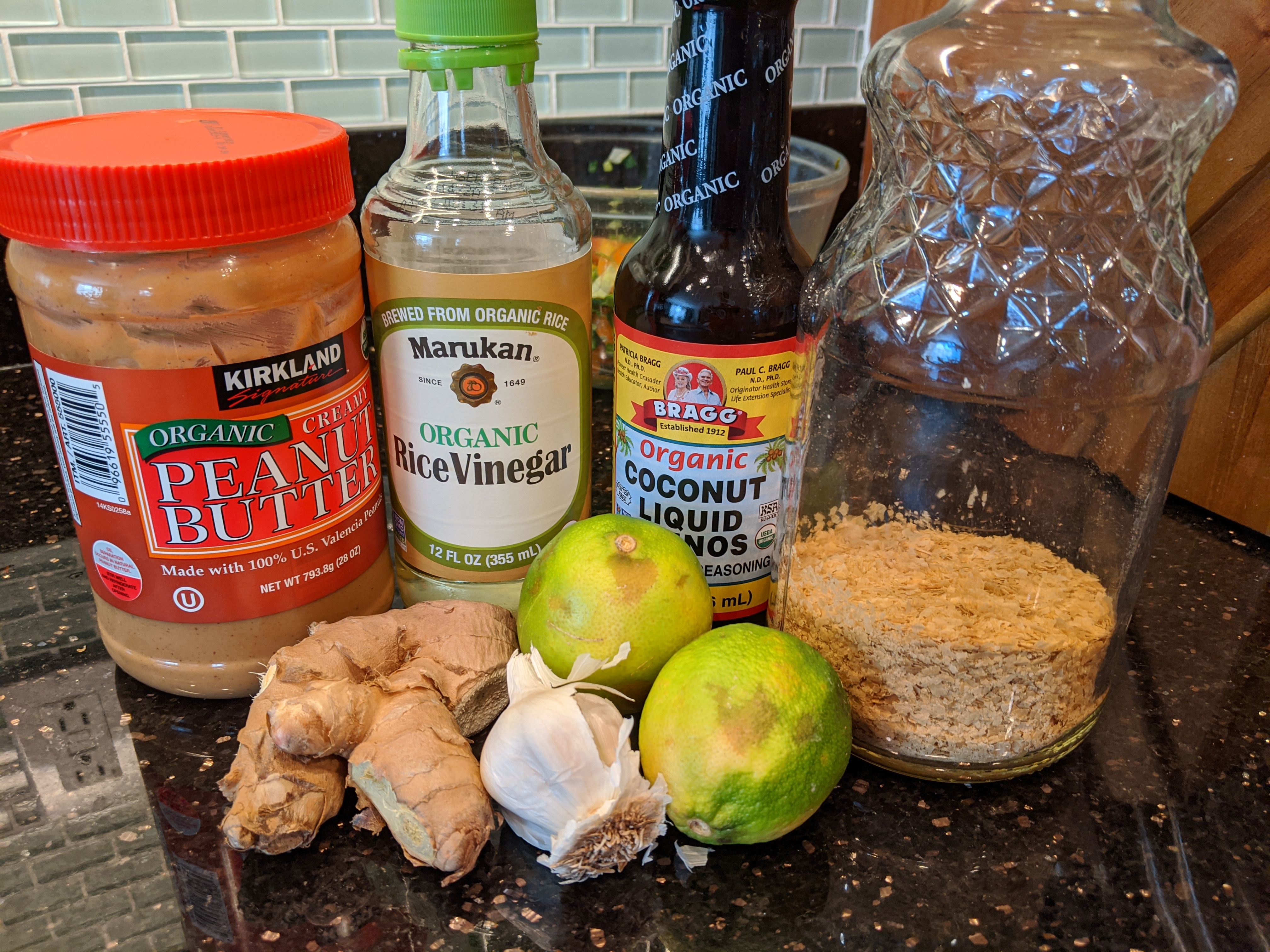 Peanut Lime Salad Dressing