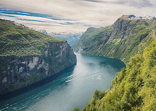Hurtigruten Fjord, Norway