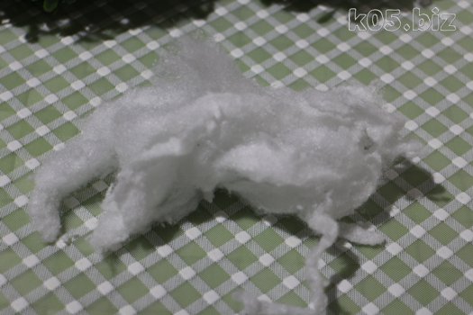 クッションを復活させてみる ポリエステル綿 某氏の猫空 クッションを復活させてみる ポリエステル綿 某氏の猫空