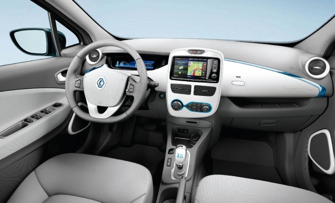 Renault Zoe ZE 2012 interior view