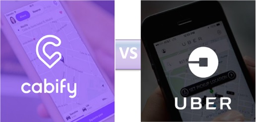 Cabify VS Uber, ¿Cuál prefieres"