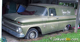 1963 Chevy Panel truck ought new and still owned by Simpson’s Florist in Decatur, Alabama. 