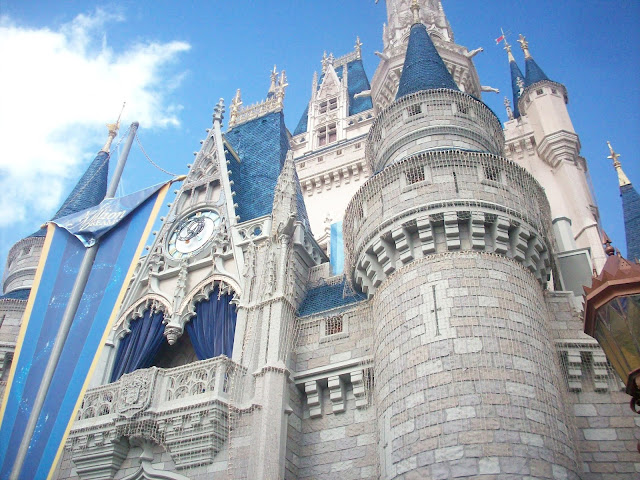 Cinderella Castle Disney World With Dream Lights During the Day