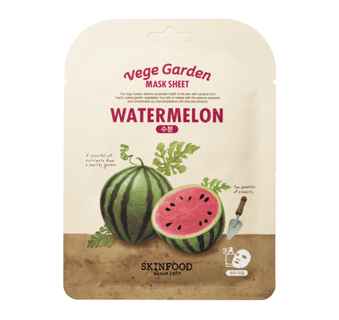 Voksen Geografi Selv tak I Am THE Makeup Junkie: Review: SKINFOOD Vege Garden Watermelon Mask Sheet # SKINFOOD #vegegarden #watermelonmasksheet #sheetmask #mask