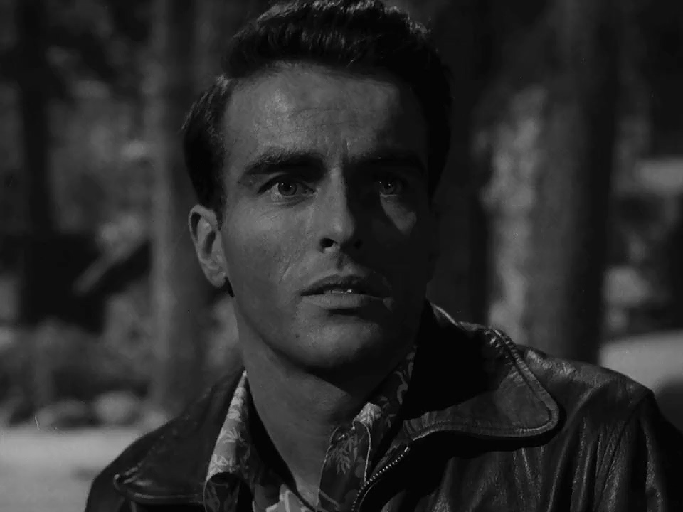 Montgomery Clift at age 29, during filming of 'A Place in the Sun. 