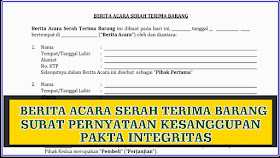 Administrasitatausahacom Contoh Format Berita Acara Serah